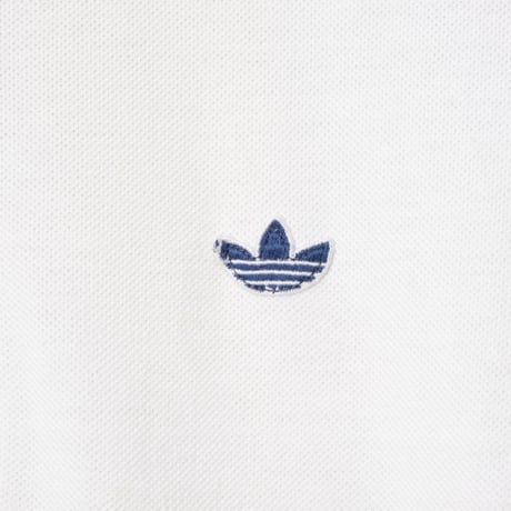 80s Vintage adidas Ventex Band Collar Half Sleeve Polo Shirt（Made in France）