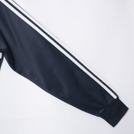 70-80s Vintage adidas Ventex Track Jacket Model First Navy × White (Made in France)
