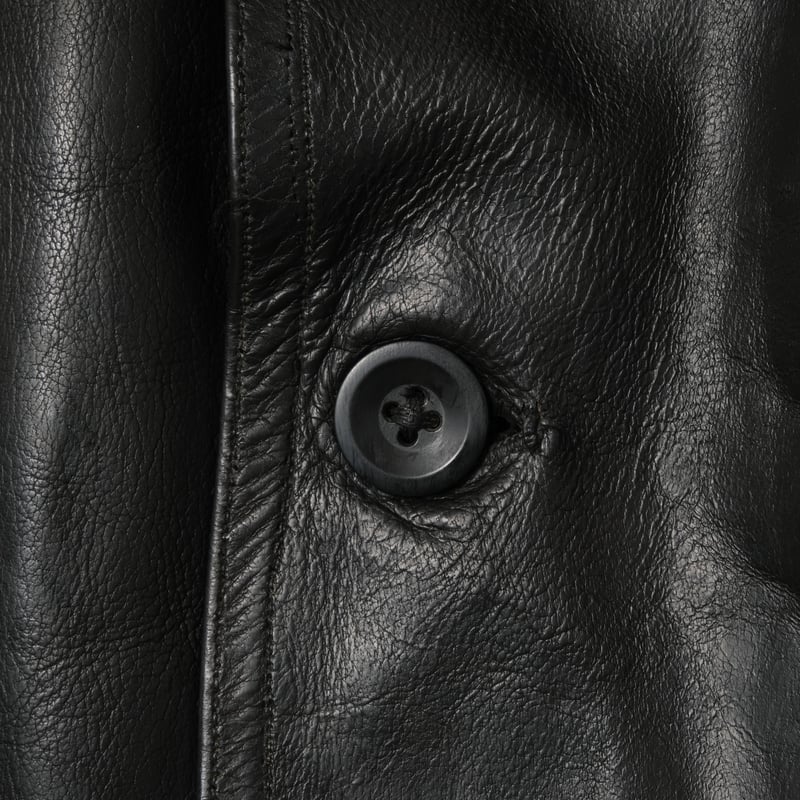 40s French Vintage Leather Jacket（Corbusier Ja