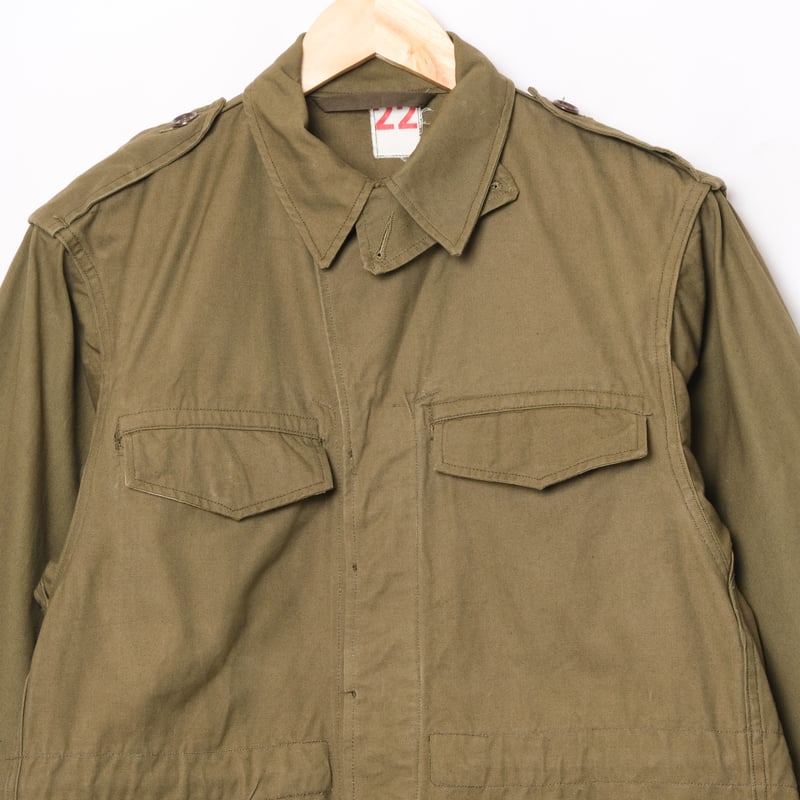 French Army M47 Jacket Late Canvas Size22 Dead