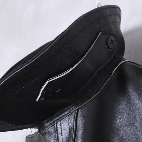 30s French Vintage Leather Jacket (Corbusier Jacket)  Dead Stock