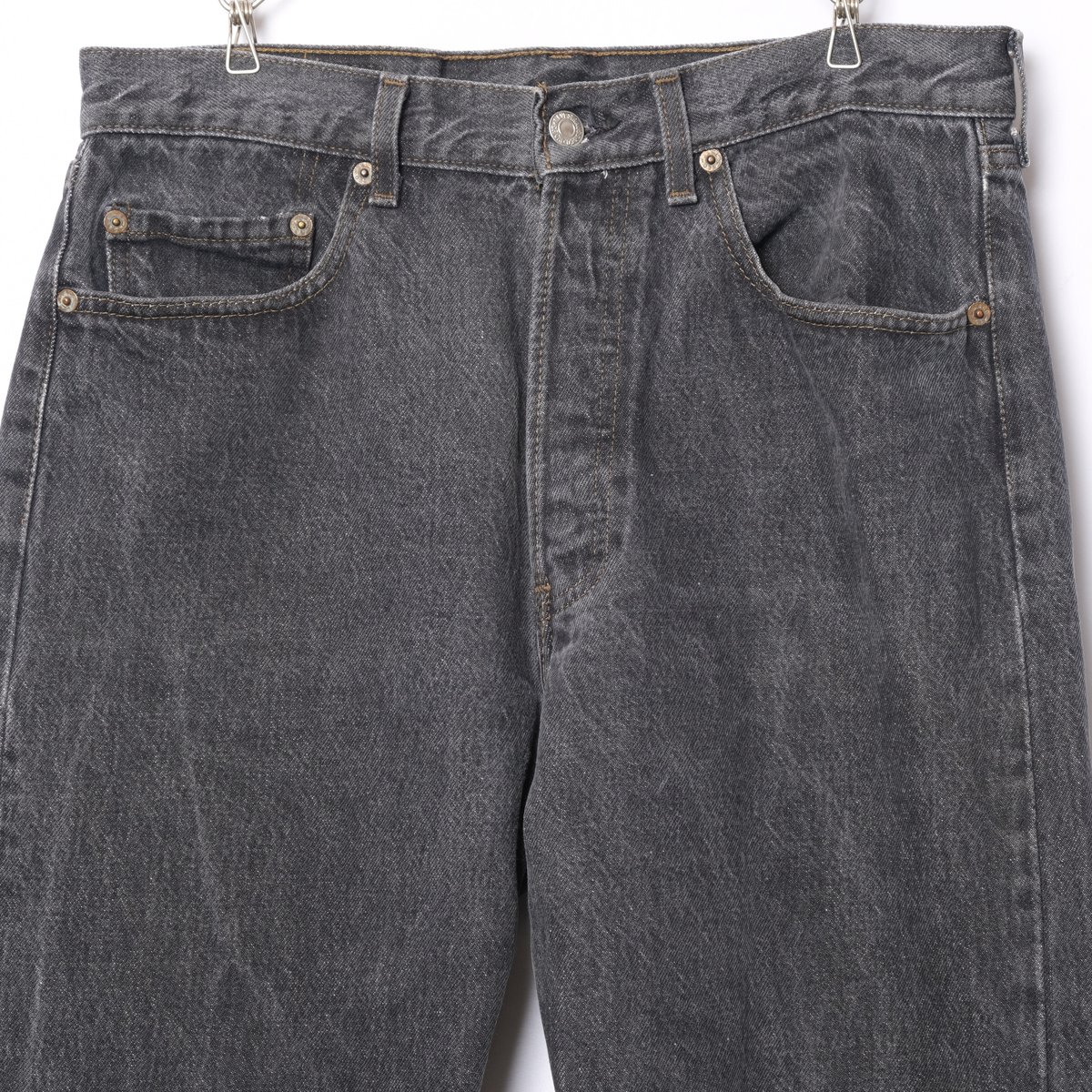 80s Euro Levi's 501 Black Denim Trousers (Made 80s Euro Levi's 501 Black Denim Trousers (Made
