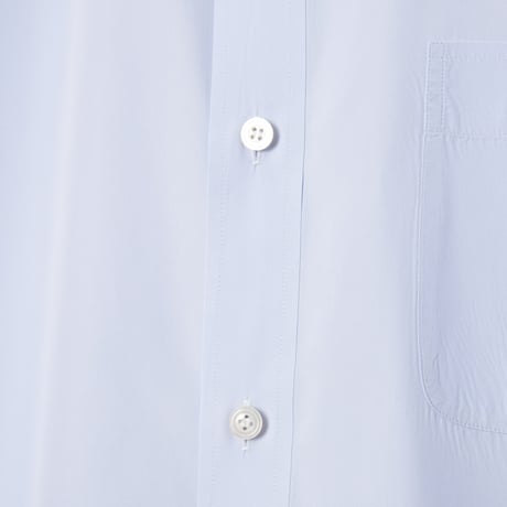 00s- Charvet Cotton shirt Blue（Made in France）
