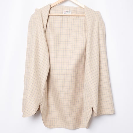 00s Turnbull&Asser Bespoke Wool Cotton shirt（Made in England）