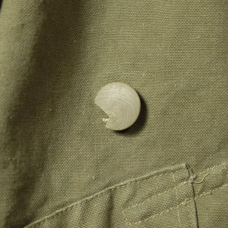 French Army M38 Motorcycle Coat +Liner Size2  Bamboo Button