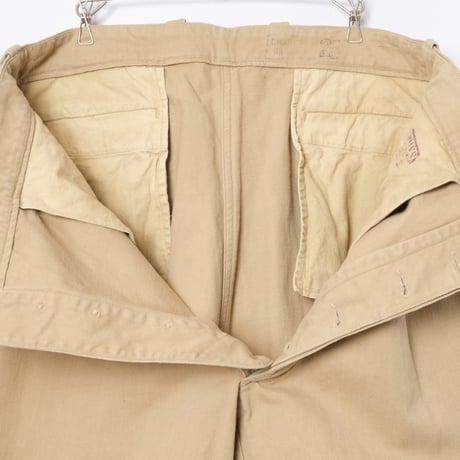 French Army M52 Chino Trousers Late Size 25