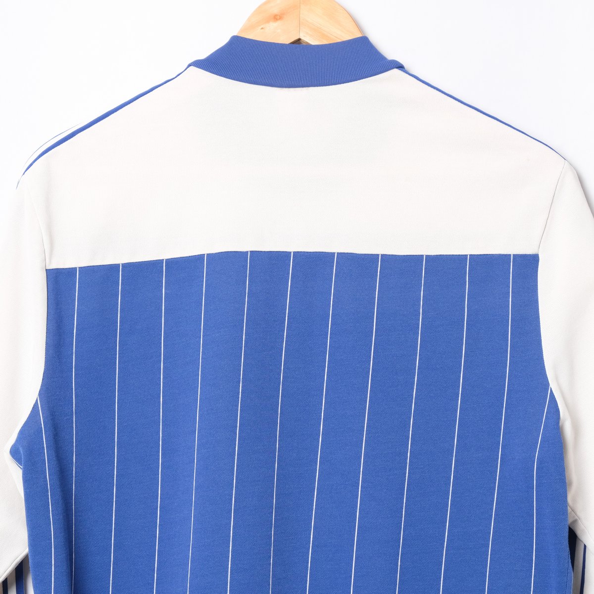 70-80s Vintage adidas Ventex Game Shirt Blue ×