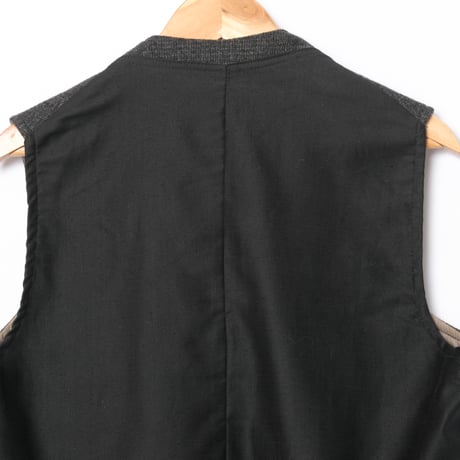 40-50s France Vintage Wool Work Gilet Dead Stock