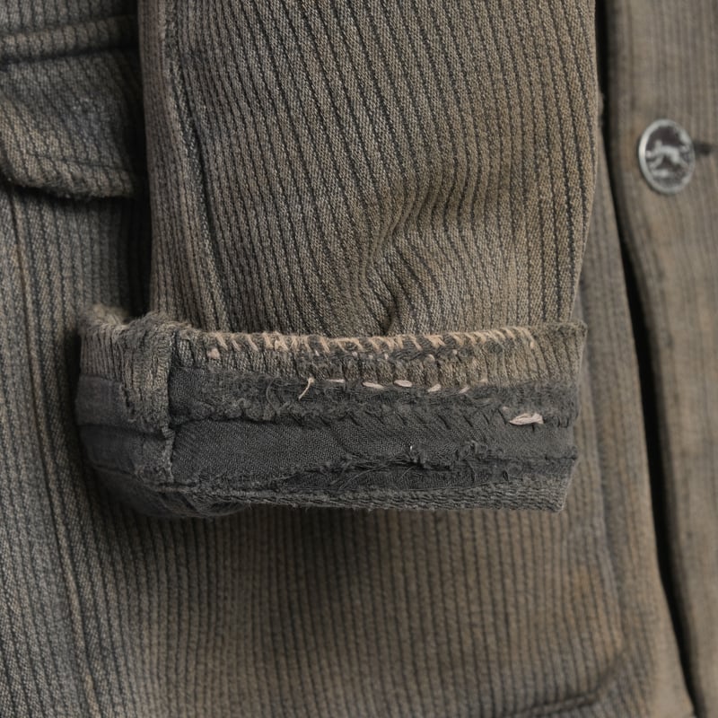 30-40s France Vintage EGAN Cotton Pique Hunting
