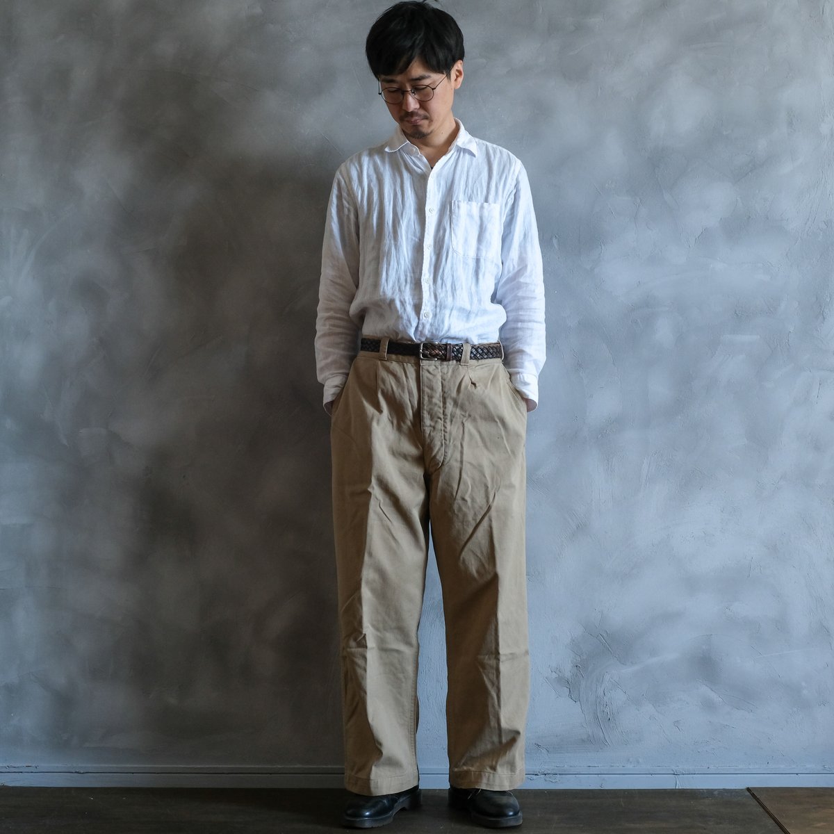 M52 フランス軍チノ 44 M52 French Army Trousers Chino Pants 44 Mint フレンチ