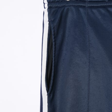 70-80s Vintage adidas Ventex Track Trousers Navy × White (Made in France)