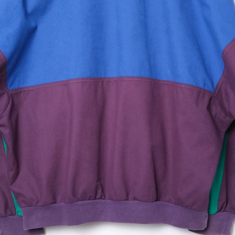 80s Vintage adidas Ventex Track Jacket Purple × Green × Blue (Made in France)