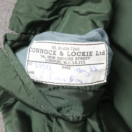 80s CONNOCK & LOCKIE Bespoke Wool Three-piece Suit (Made in England)