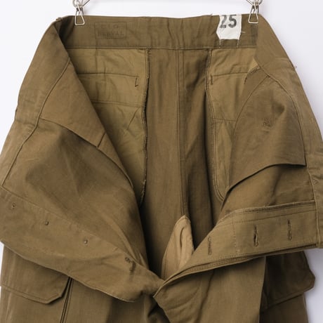 French Army M47 Trousers Late Size 25 Dead Stock