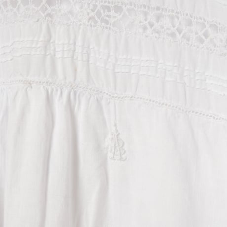 〜1930s French Antique Cotton Lace Night Dress