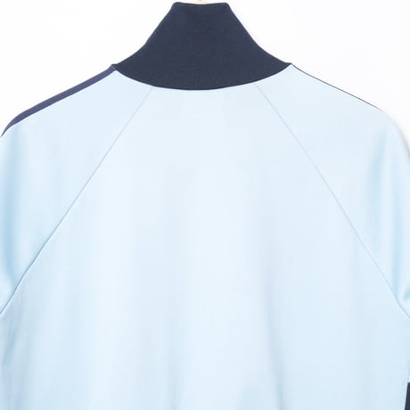 70-80s Vintage adidas Track Jacket Model  First Light Blue× Navy（Made in France)174