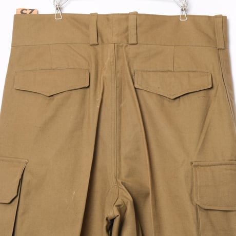 French Army M47 Trousers Early Size 25 Metal Buttons Dead Stock