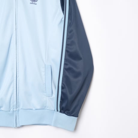 70-80s Vintage adidas Ventex ATP Track Jacket Light Blue × Navy
