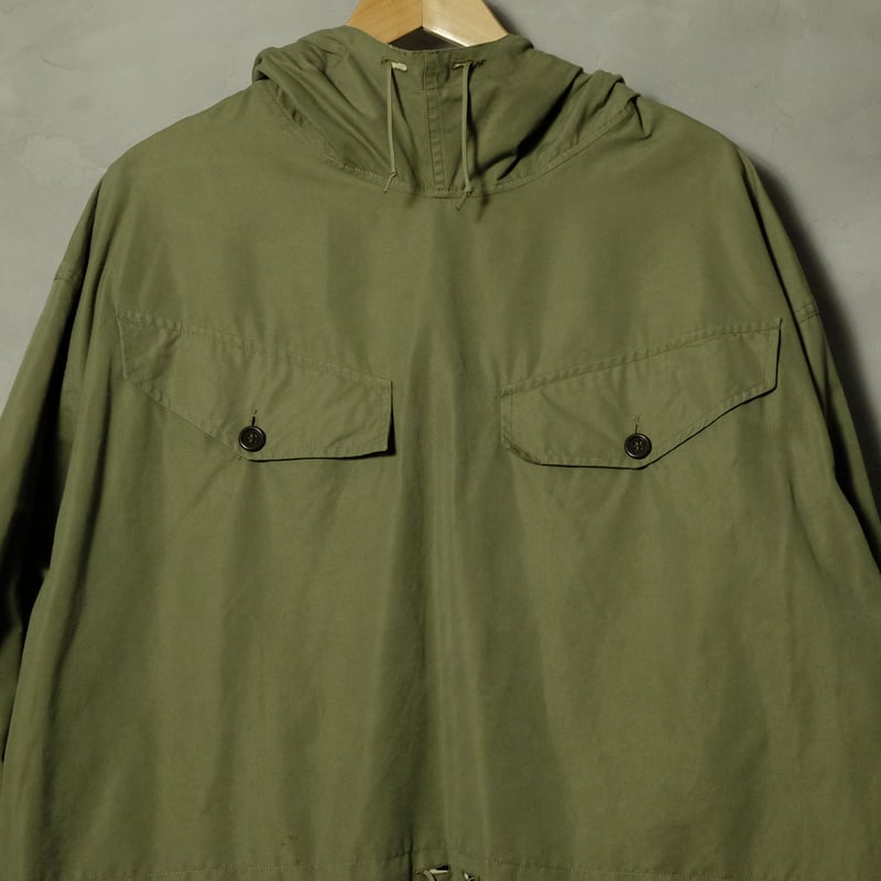 60's French Army Alpine Smock Parka Reversibled...