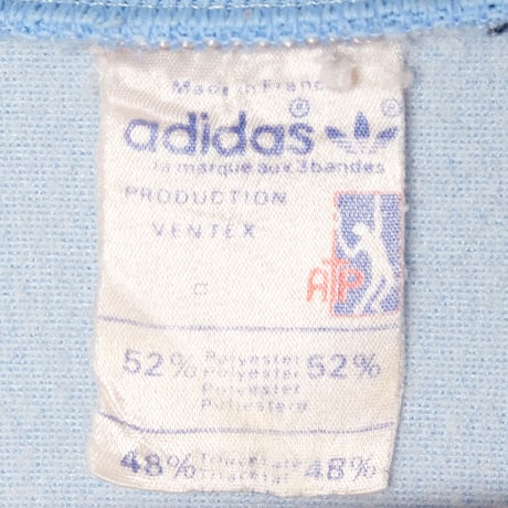 70-80s Vintage adidas VENTEX  ATP Track Jacket Light Blue × Navy (Made in France)