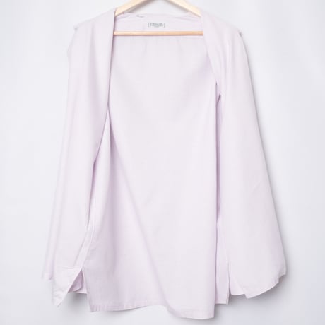 00s- Charvet Checked Cotton shirt Pink（Made in France）