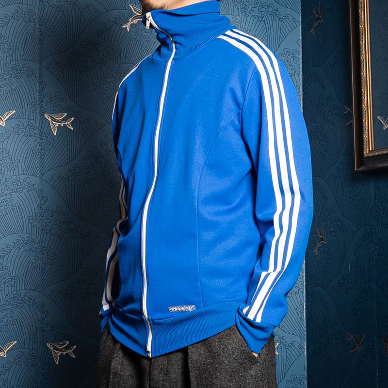 70s Vintage adidas Track Jacket Blue（Made in We