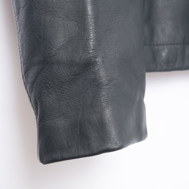 70s-80s French Vintage ATLAS Leather Jacket Siz 70s-80s French Vintage ATLAS Leather Jacket Siz