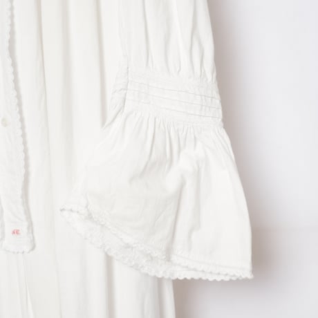 France Antique Cotton Night Dress 2