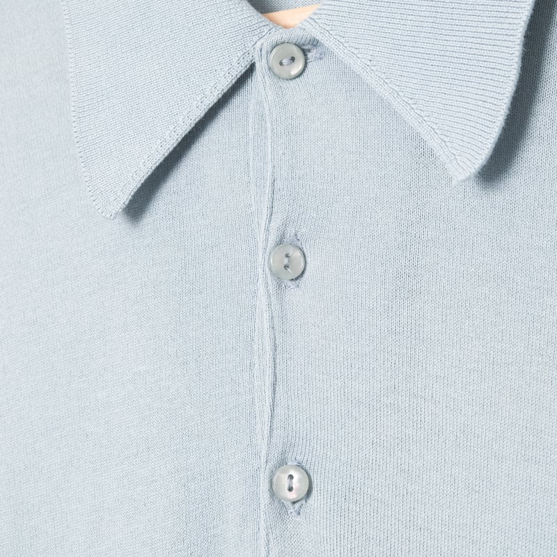 90s JOHN SMEDLEY Sea Island Cotton Polo（Made in