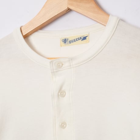 50-60s Euro Vintage  Dulcia Henry Neck Shirts Dead Stock 2