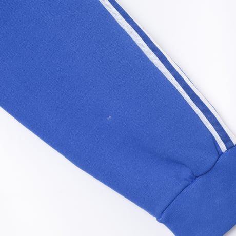 70s Vintage adidas Ventex Collarless Track Jacket Blue (Made in France)