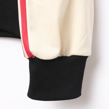 70-80s Vintage adidas Ventex Track Jacket Black×Ivory×Red (Made in France)