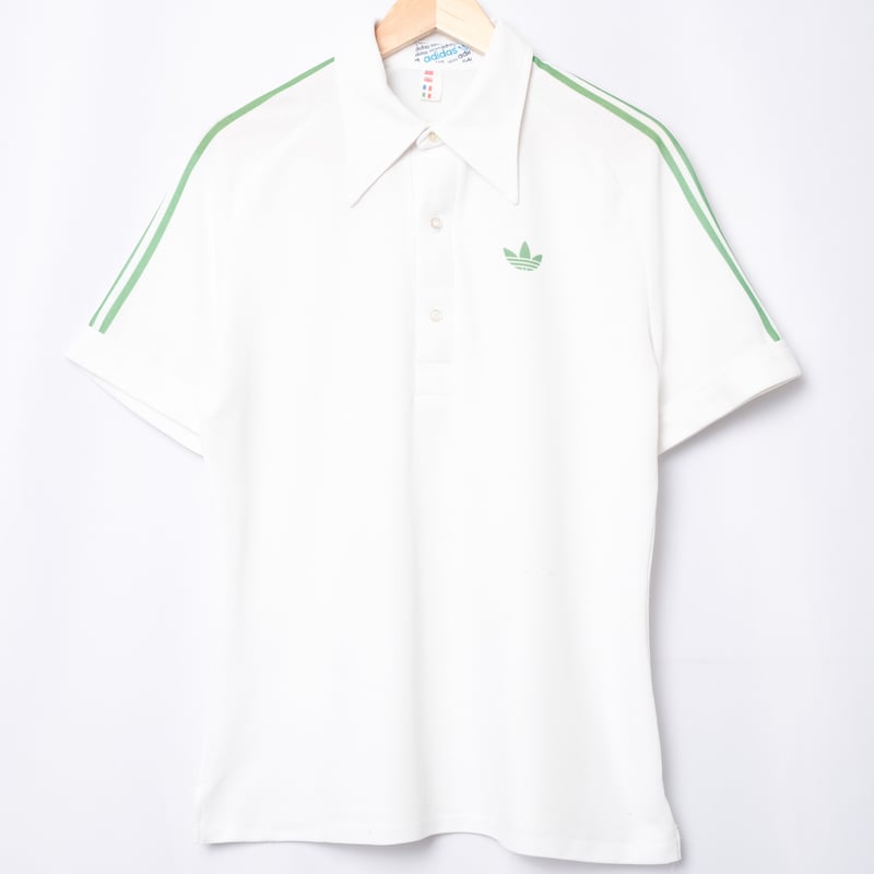 70-80s Vintage adidas Ventex Half Sleeve Polo S