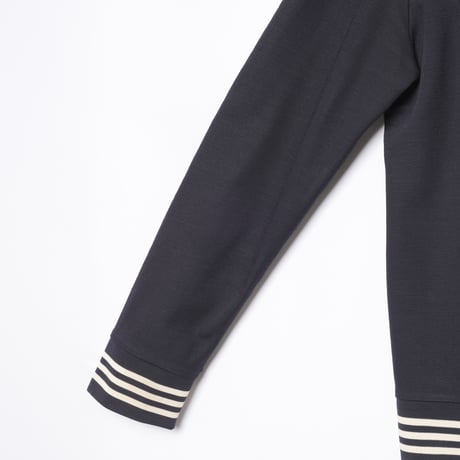 70s Vintage adidas Knit Track Jacket Navy