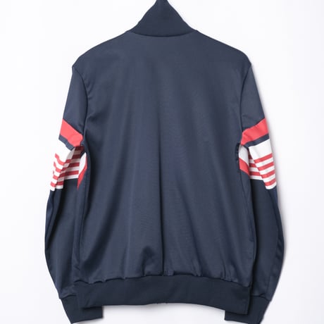 70-80s Vintage adidas Track Jacket Navy × Red (Made in France)