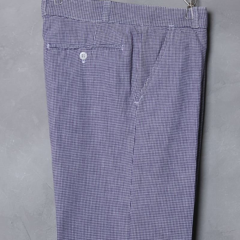 60S～ vintage mcqeen pants cotton コットン 50-60s Au molinel Cotton Cock Trousers | Ugla