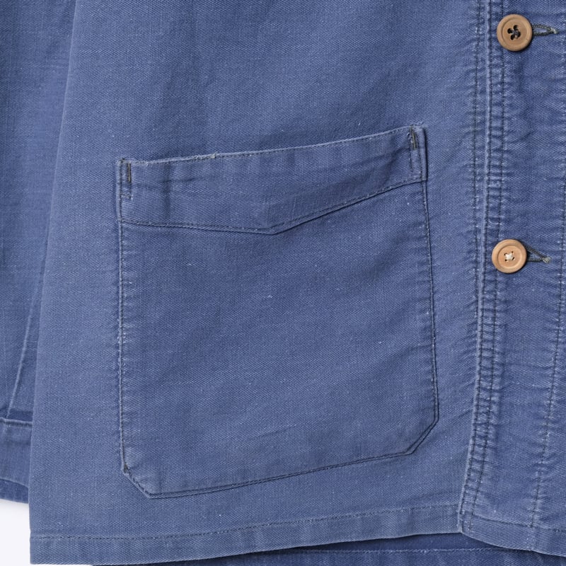 30-40s France Vintage LABOR Cotton Thin Twill W