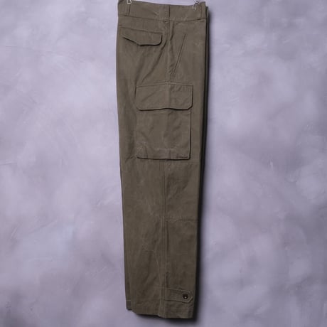 French Army M47 Trousers Early Size 35(33)Canvas  Used
