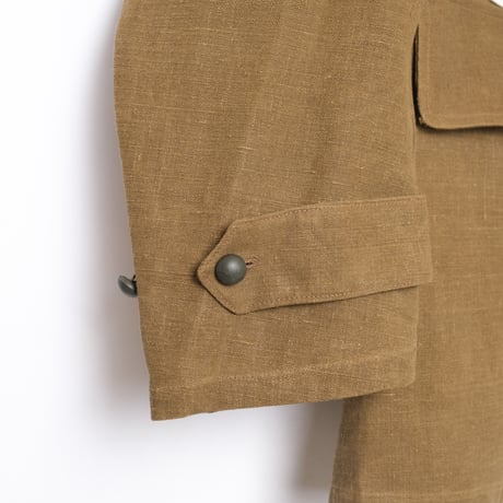 French Army M35 Motorcycle Short Jacket (Linen) With Liner Dead Stock