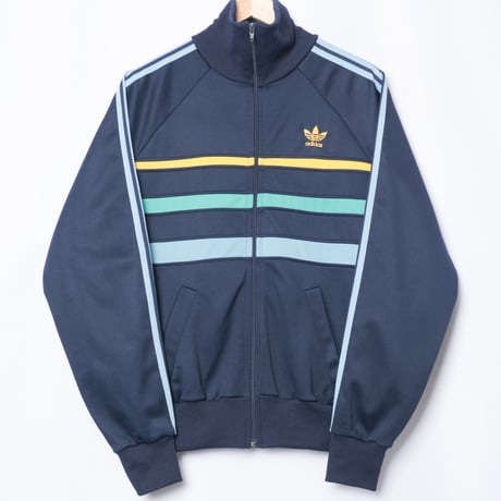 70-80s Vintage adidas Ventex Track Jacket Model First Navy × 3 colors（Made in France）