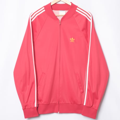 【超希少】adidas 80s トラックジャケット ATP USA製 ピンク M 良品 adidas originals ATPタイプ トラックトップ ピンク | 古着屋 MOU