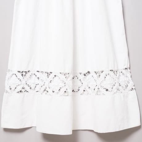 Early 1900s France  Antique Cotton Church Smock