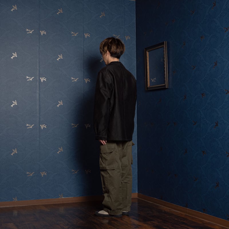 30-40s France Vintage SUPER-TEBMOC Black Molesk