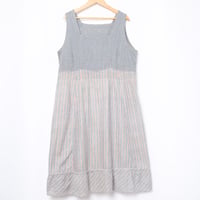 30-40s  France Vintage Apron Dress
