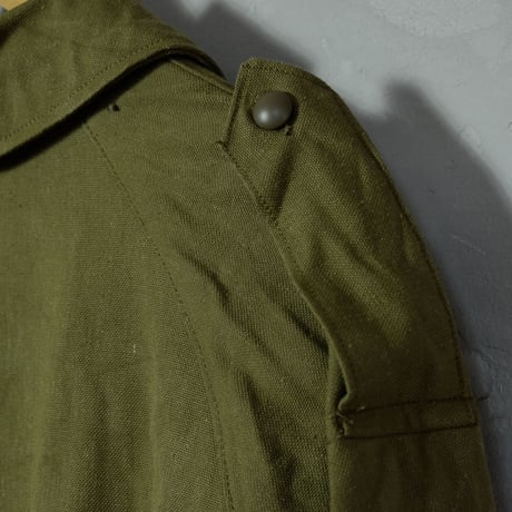 French Army M35 Motorcycle Coat  Size2 Dead Stock ①