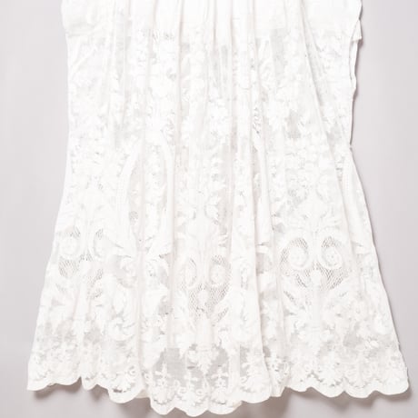 Early 1900s France  Antique Cotton Church Smock