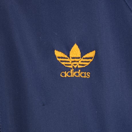 70-80s Vintage adidas VENTEX ATP Navy Track Jacket(Made in France) Small
