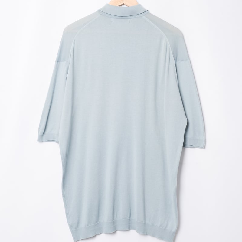 90s JOHN SMEDLEY Sea Island Cotton Polo（Made in