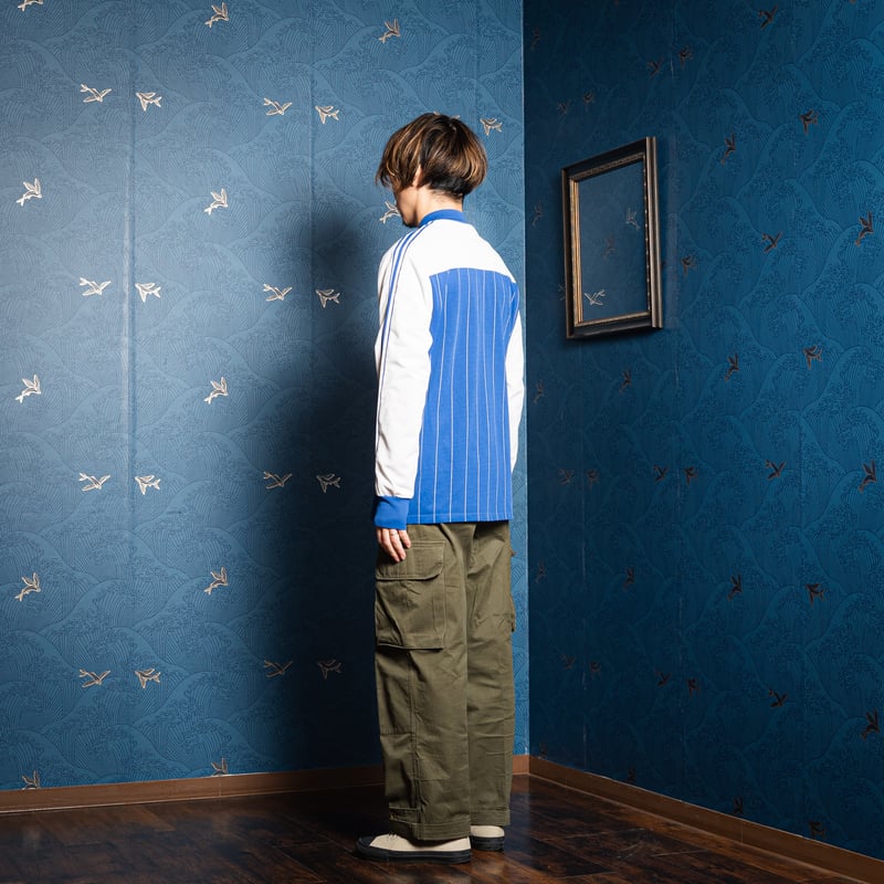 adidas - adidas（アディダス） Ventex  フランス社製  CLIMALITE 長袖ゲームシャツ【C1919-007】 80s Vintage adidas Ventex Game Shirt FFF.CORPO