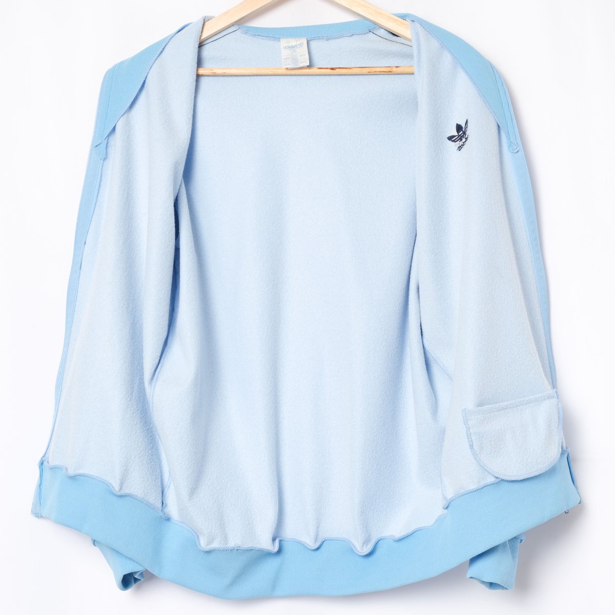 70-80s Vintage adidas Track Jacket Light Blue × 70-80s Vintage adidas Track Jacket Light Blue ×
